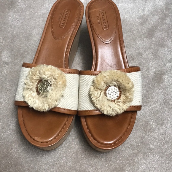 Coach Platform wedge mules - Picture 2 of 2